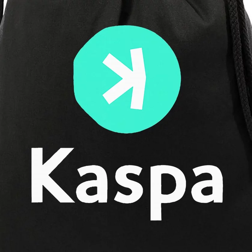 Kaspa Crypto Kaspa Drawstring Bag