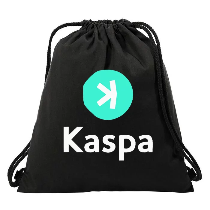 Kaspa Crypto Kaspa Drawstring Bag