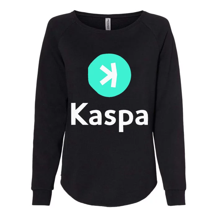 Kaspa Crypto Kaspa Womens California Wash Sweatshirt