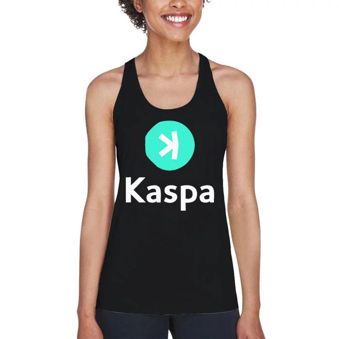 Kaspa Crypto Kaspa Women's Racerback Tank