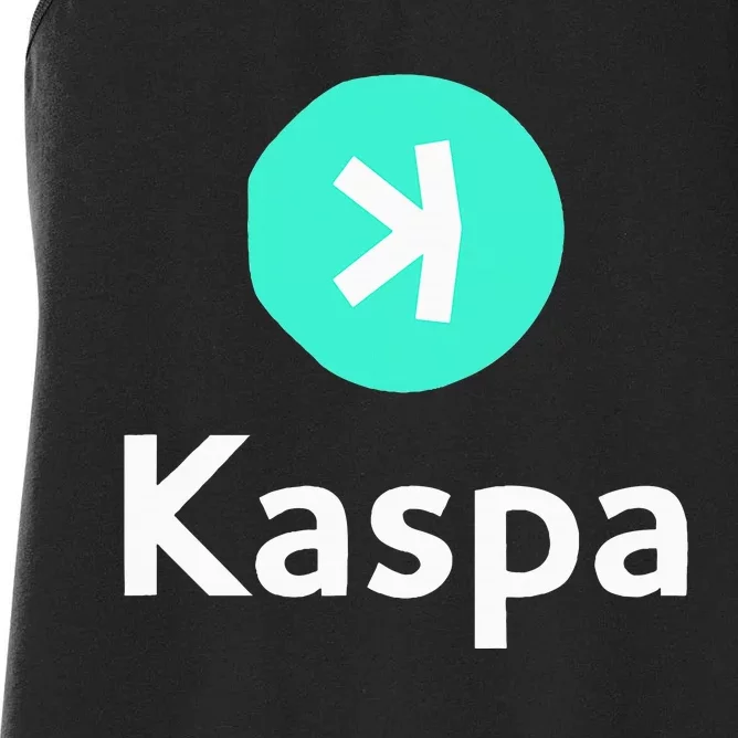 Kaspa Crypto Kaspa Women's Racerback Tank