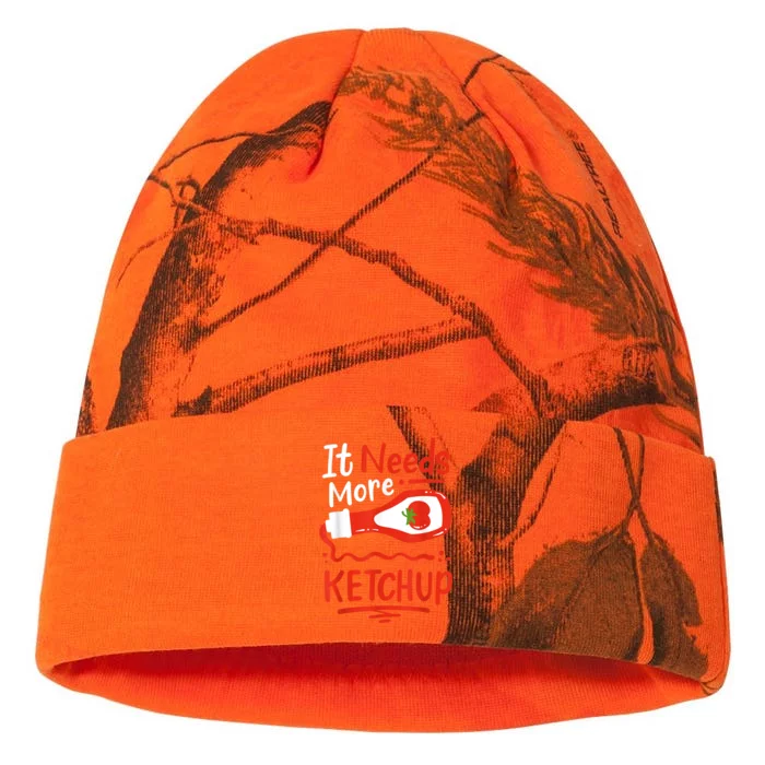 Ketchup Condiment Kati - 12in Camo Beanie