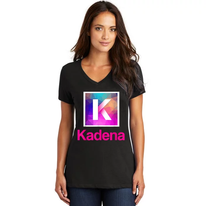 Kadena Crypto Kadena Coin Kadena Women's V-Neck T-Shirt