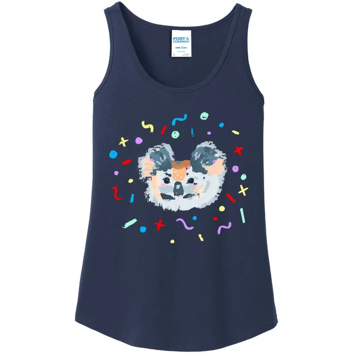 Koala Cute Koala Aussie Australia Ladies Essential Tank