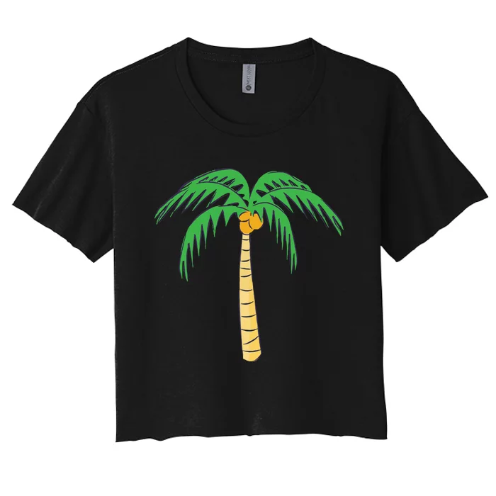 Kamala Coconut Women's Crop Top Tee