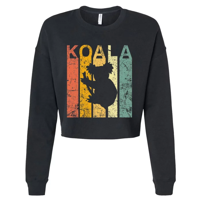 Koala Cute Koala Bear Cropped Pullover Crew