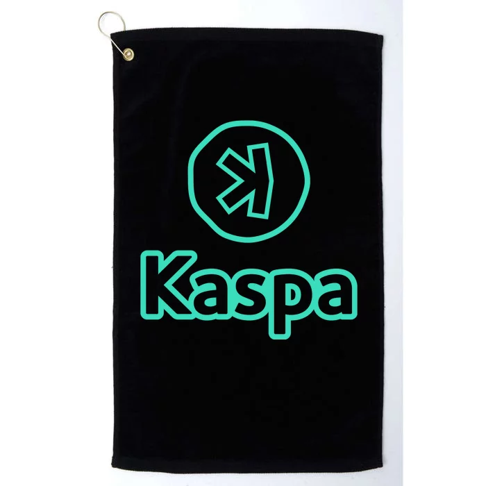 Kaspa Crypto Kaspa Merch Kaspa Gifts Kaspa Miner Kaspa Mining Kaspa Crypto Merch Platinum Collection Golf Towel