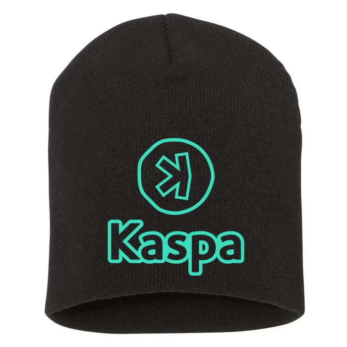 Kaspa Crypto Kaspa Merch Kaspa Gifts Kaspa Miner Kaspa Mining Kaspa Crypto Merch Short Acrylic Beanie