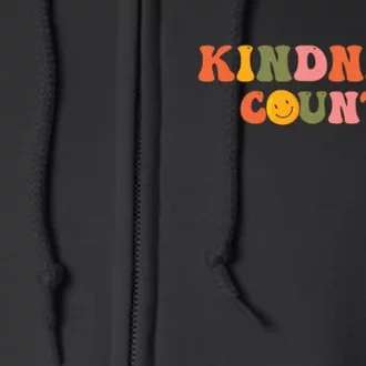 Kindness Counts Full Zip Hoodie