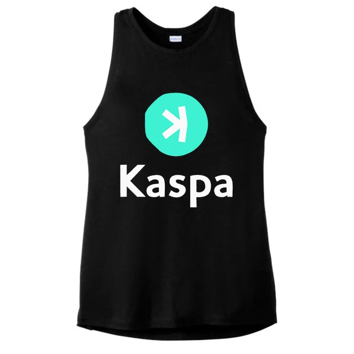 Kaspa Crypto Kaspa Ladies Tri-Blend Wicking Tank