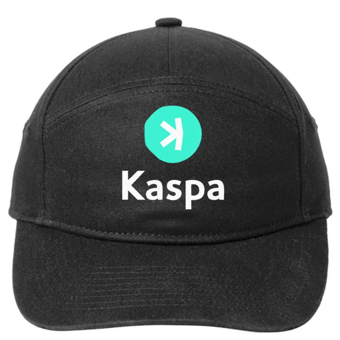 Kaspa Crypto Kaspa 7-Panel Snapback Hat