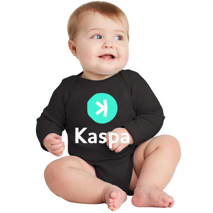 Kaspa Crypto Kaspa Baby Long Sleeve Bodysuit