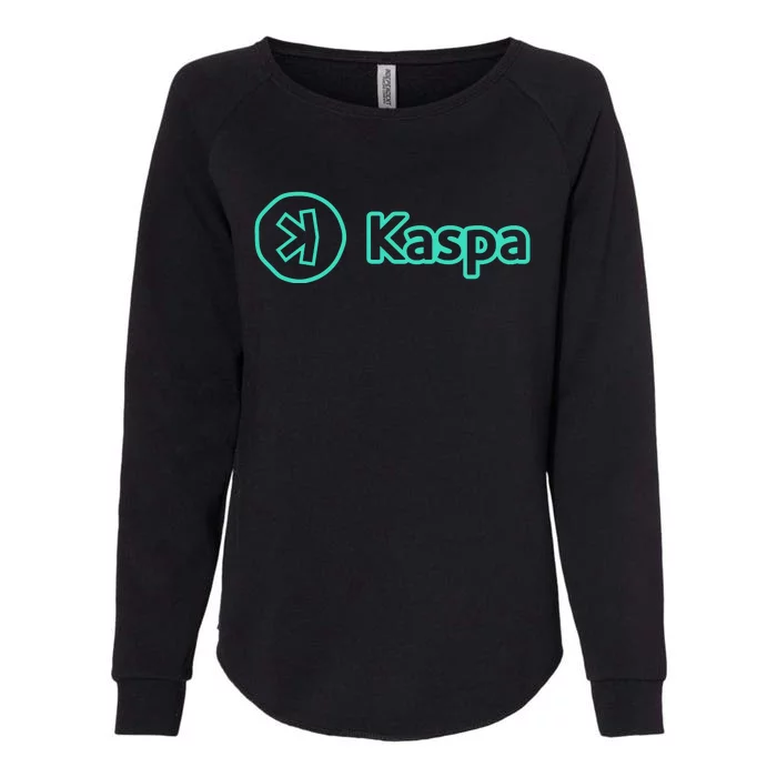 Kaspa Crypto Kaspa Merch Kaspa Mining Kaspa Gifts Kaspa Miner Kaspa Crypto Merch Womens California Wash Sweatshirt