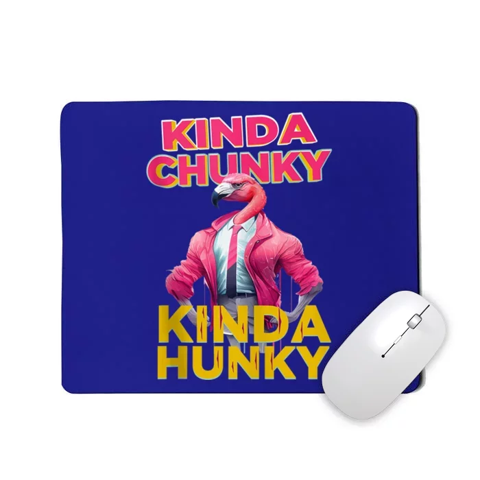 Kinda Chunky Kinda Hunky Weightlifting Bodybuilding Gym Mousepad