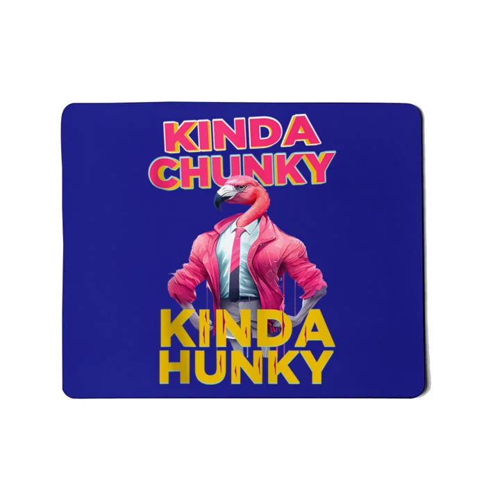 Kinda Chunky Kinda Hunky Weightlifting Bodybuilding Gym Mousepad