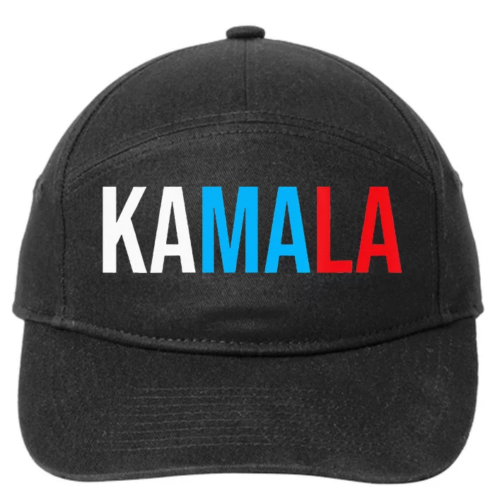 Kamala Comma La 7-Panel Snapback Hat