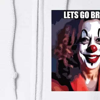 Kamala Clown Lets Go Brenda Full Zip Hoodie