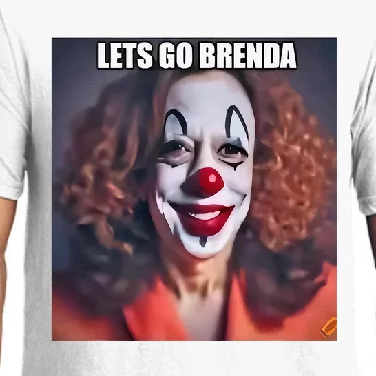 Kamala Clown Lets Go Brenda Pajama Set