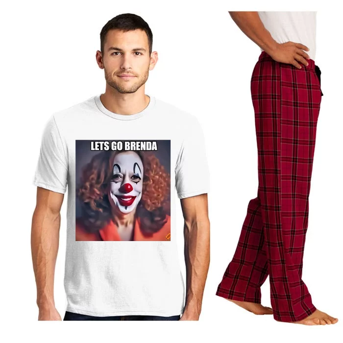 Kamala Clown Lets Go Brenda Pajama Set