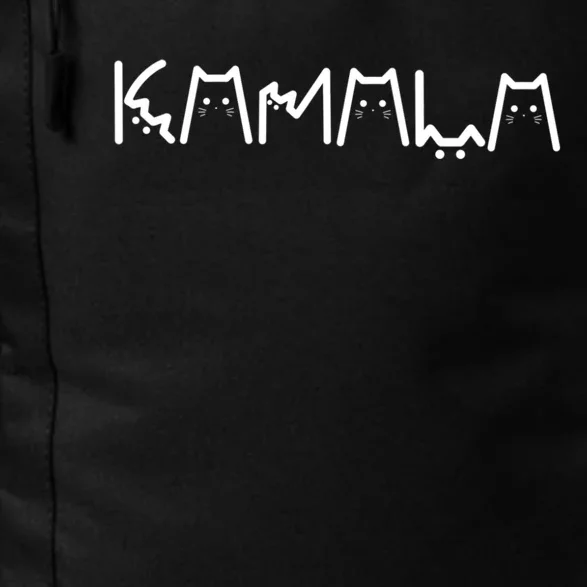 Kamala Cat Letter Font Design Daily Commute Backpack