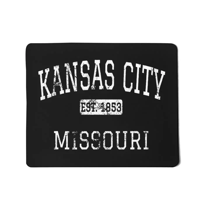 Kansas City Missouri MO Vintage Mousepad