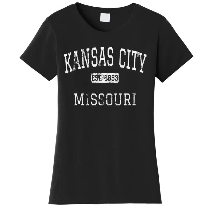 Kansas City Missouri MO Vintage Women's T-Shirt