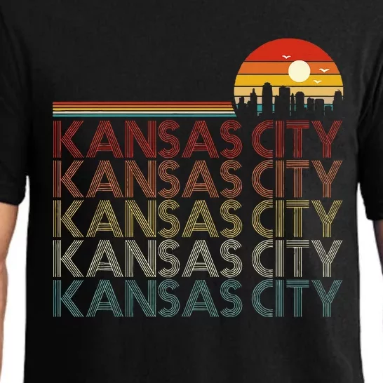 Kansas City Missouri 80s Style Kansas City Pajama Set