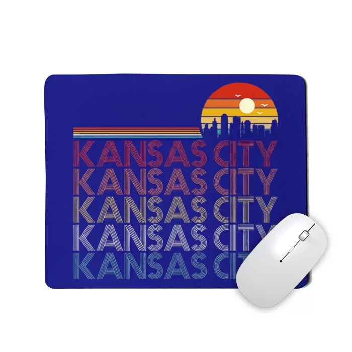 Kansas City Missouri 80s Style Kansas City Mousepad