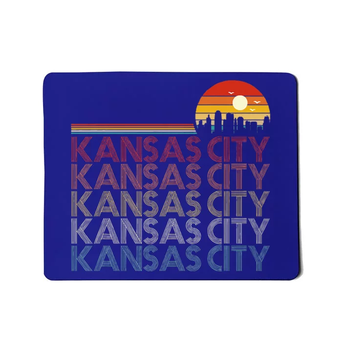 Kansas City Missouri 80s Style Kansas City Mousepad