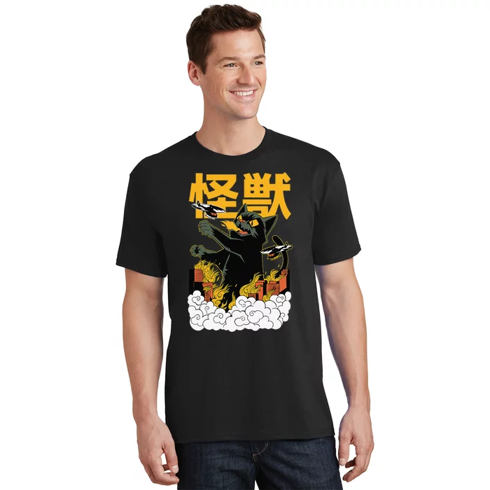 Kaiju Cat Monster - Anime Japanese Monster T-Shirt