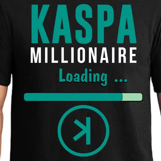 Kaspa Crypto Millionaire Loading Kaspa Miner Digital Bullrun Pajama Set