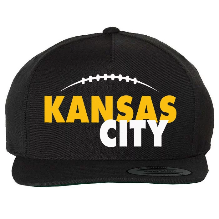 Kansas City Missouri Pride Love Gift Kc Retro Wool Snapback Cap