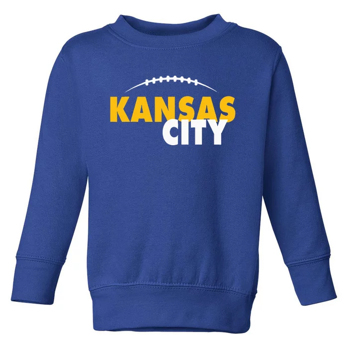 Kansas City Missouri Pride Love Gift Kc Retro Toddler Sweatshirt