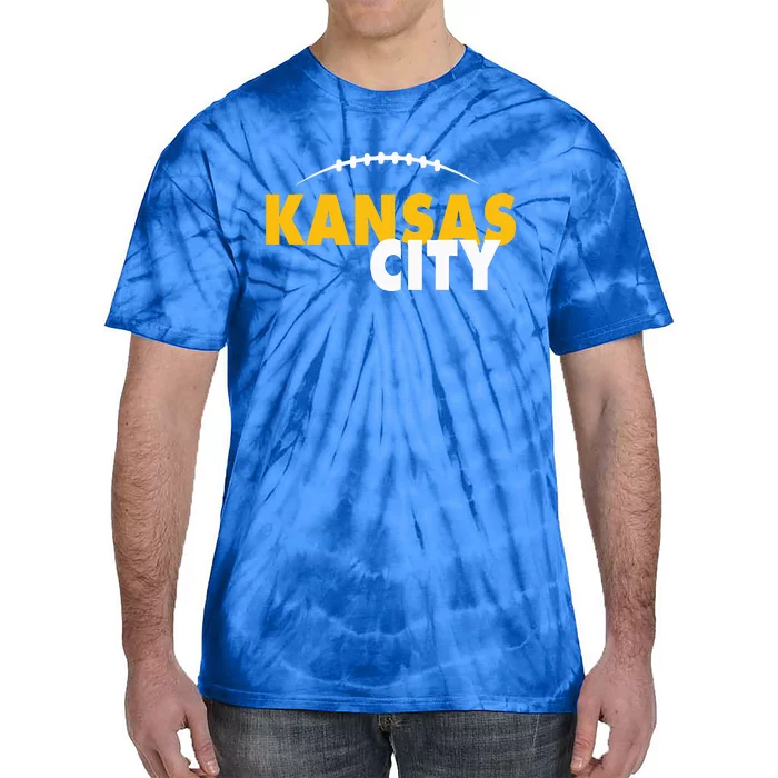 Kansas City Missouri Pride Love Gift Kc Retro Tie-Dye T-Shirt