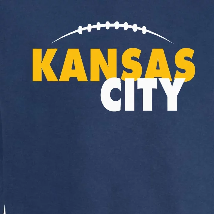 Kansas City Missouri Pride Love Gift Kc Retro Garment-Dyed Sweatshirt