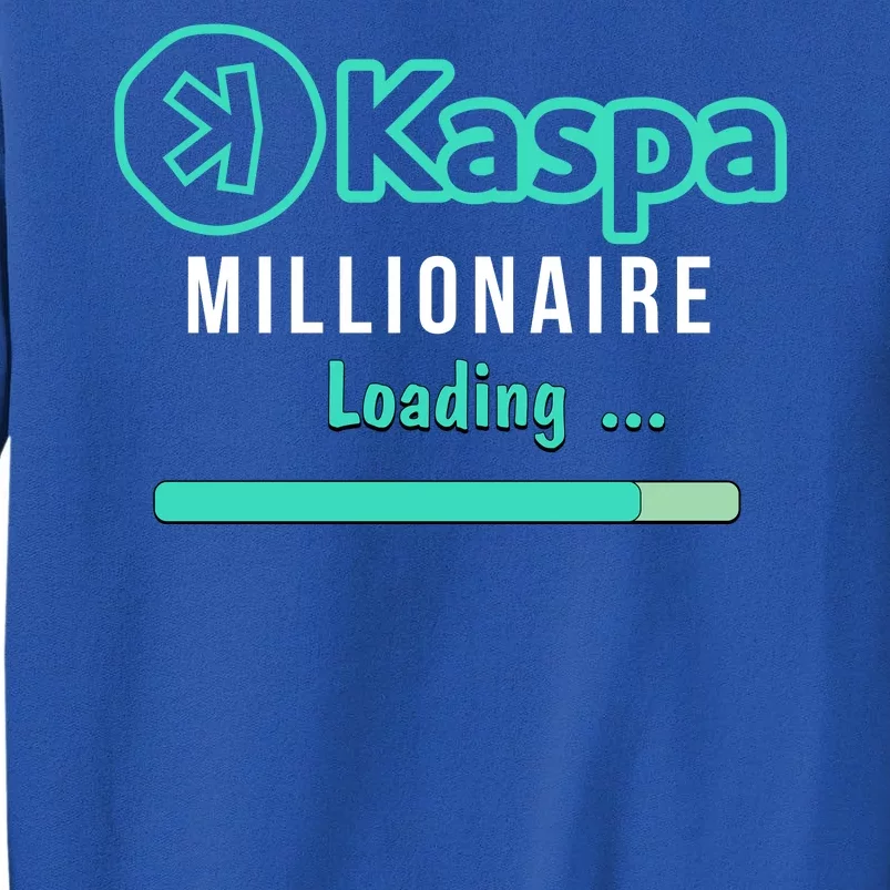 Kaspa Crypto Millionaire Loading Kaspa Miner Crypto Bullrun Sweatshirt