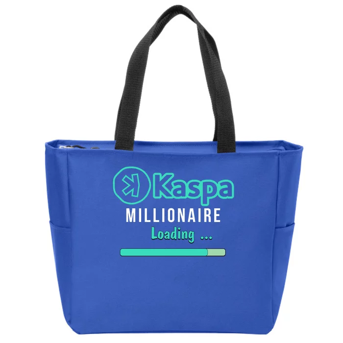 Kaspa Crypto Millionaire Loading Kaspa Miner Crypto Bullrun Zip Tote Bag