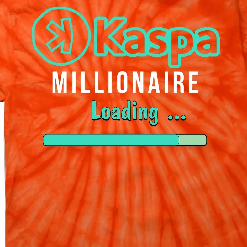 Kaspa Crypto Millionaire Loading Kaspa Miner Crypto Bullrun Tie-Dye T-Shirt