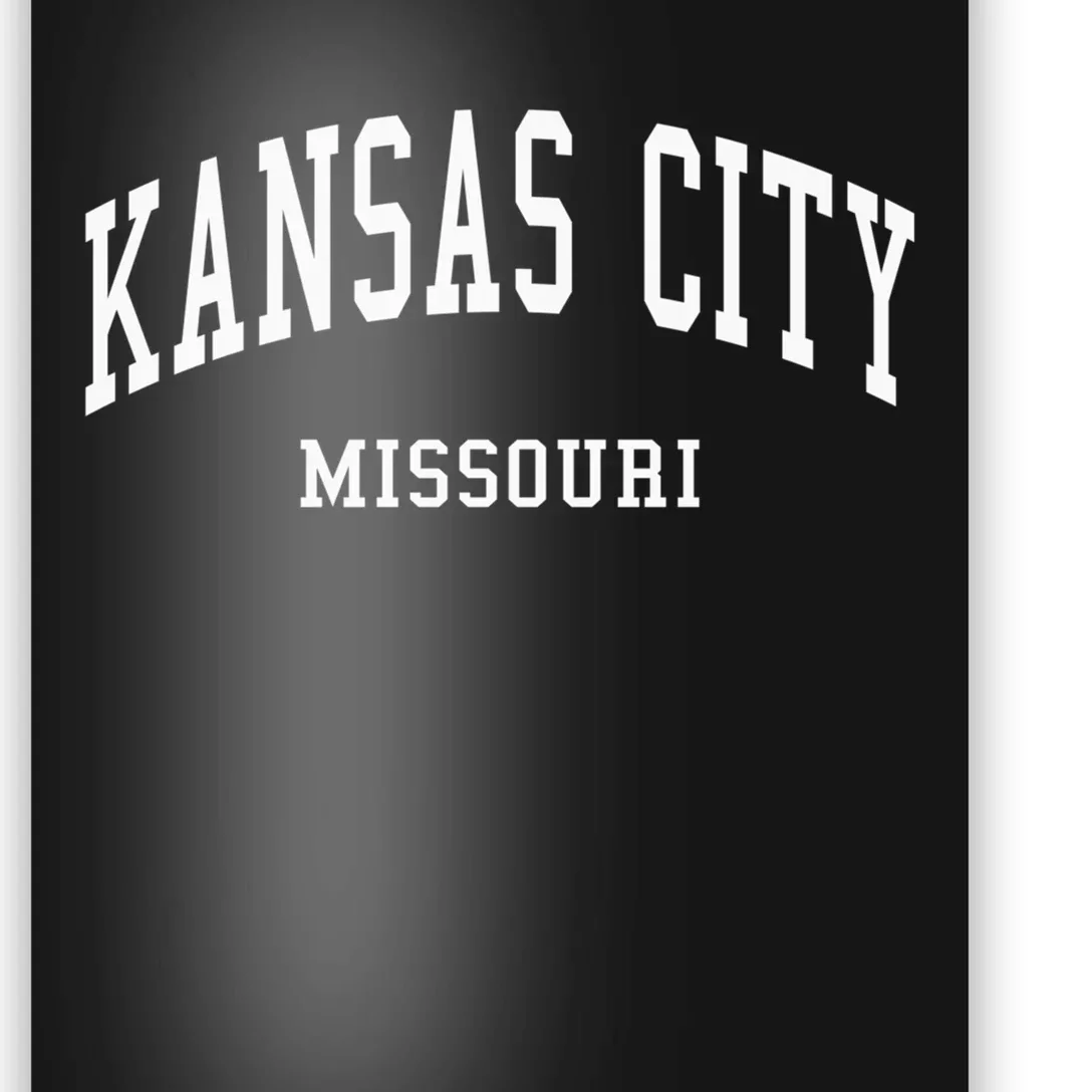 Kansas City Missouri Throwback Design Classic Poster