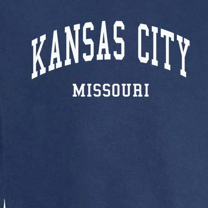 Kansas City Missouri Throwback Design Classic Garment-Dyed Sweatshirt