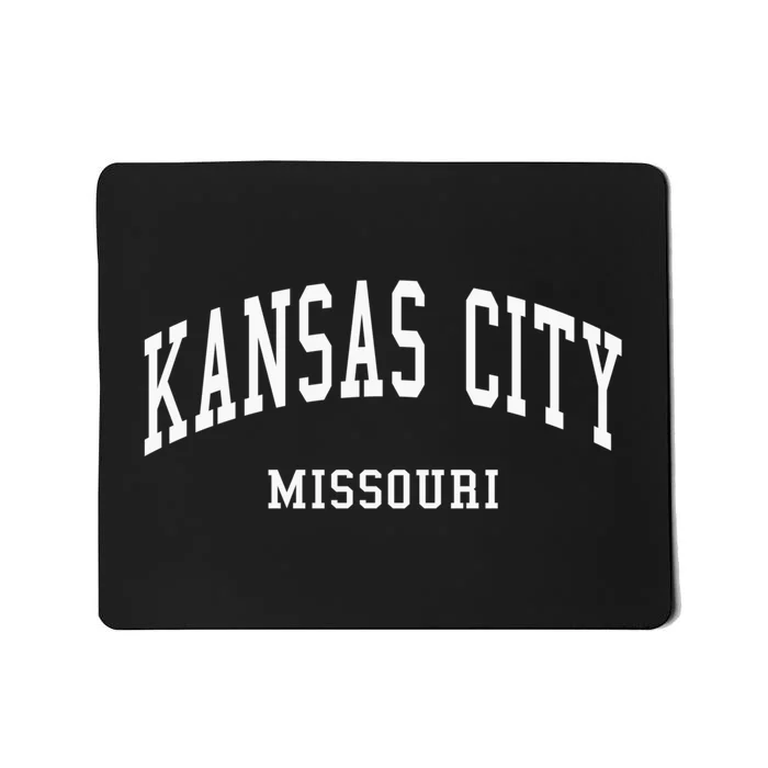 Kansas City Missouri Throwback Design Classic Mousepad