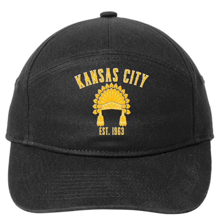 Kansas City Missouri Pride Retro Souvenir 7-Panel Snapback Hat