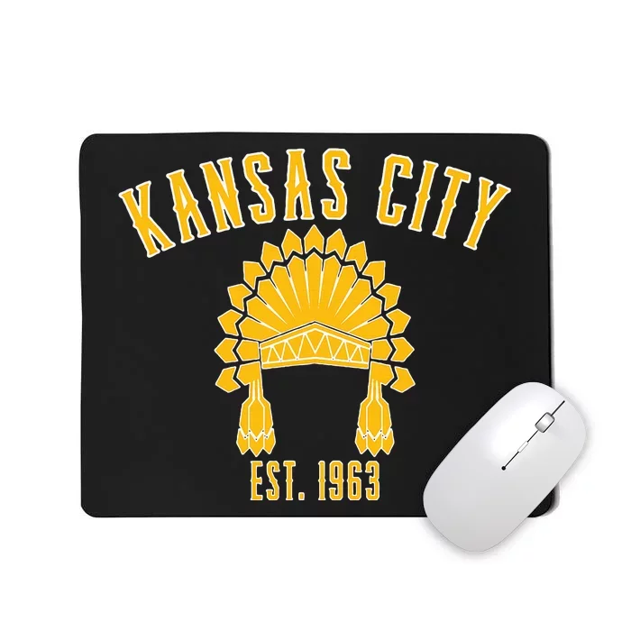 Kansas City Missouri Pride Retro Souvenir Mousepad