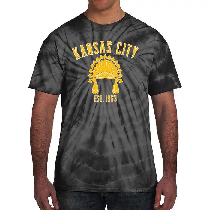 Kansas City Missouri Pride Retro Souvenir Tie-Dye T-Shirt