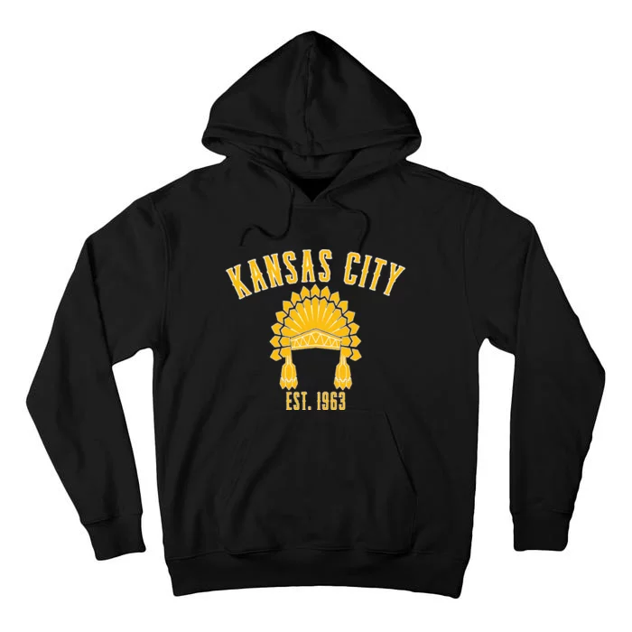 Kansas City Missouri Pride Retro Souvenir Tall Hoodie