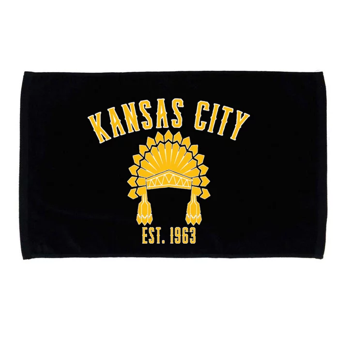 Kansas City Missouri Pride Retro Souvenir Microfiber Hand Towel