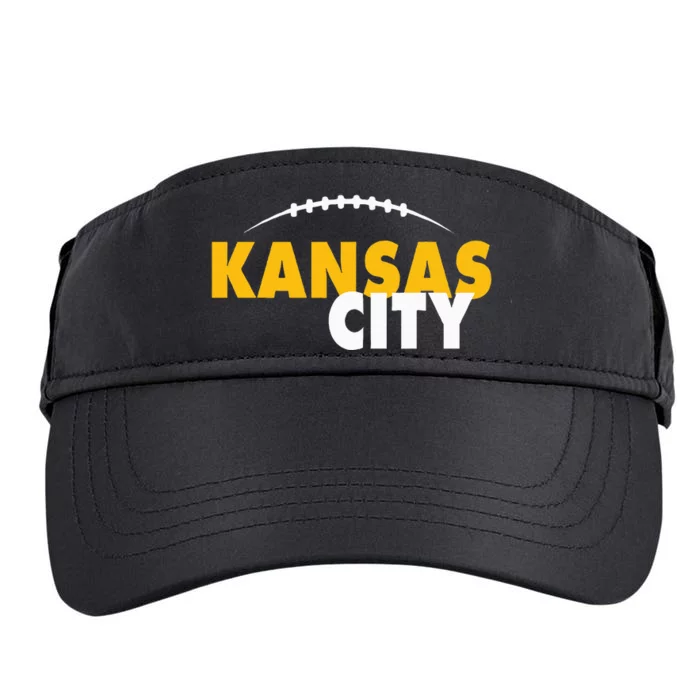 Kansas City Missouri Pride Retro Souvenir Adult Drive Performance Visor