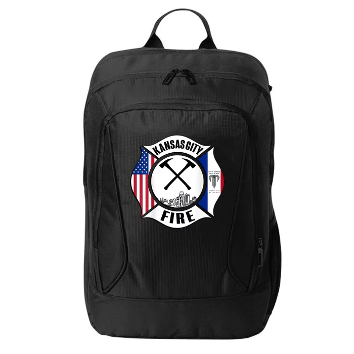 Kansas City Missouri Fire Rescue Department Firefighters City Backpack