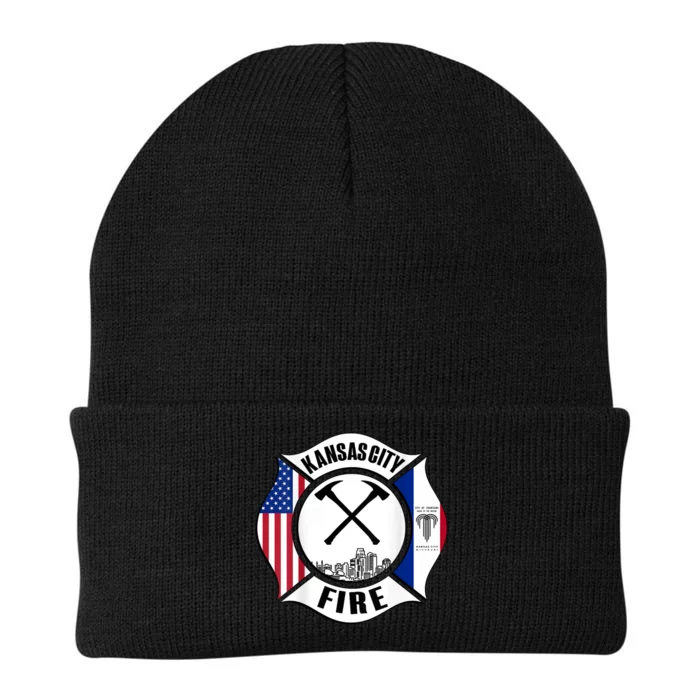 Kansas City Missouri Fire Rescue Department Firefighters Knit Cap Winter Beanie