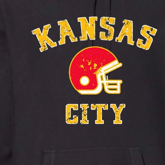 Kansas City Missouri Pride Love Gift KC Retro Premium Hoodie